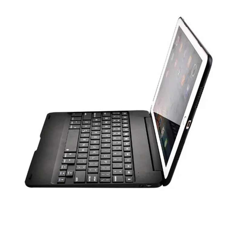 Kemile Беспроводная Bluetooth клавиатура для iPad Pro 9,7 A1673 и A1675 тонкий умный чехол для iPad air 2 A1566 A1567 с автоматическим выключением/пробуждением