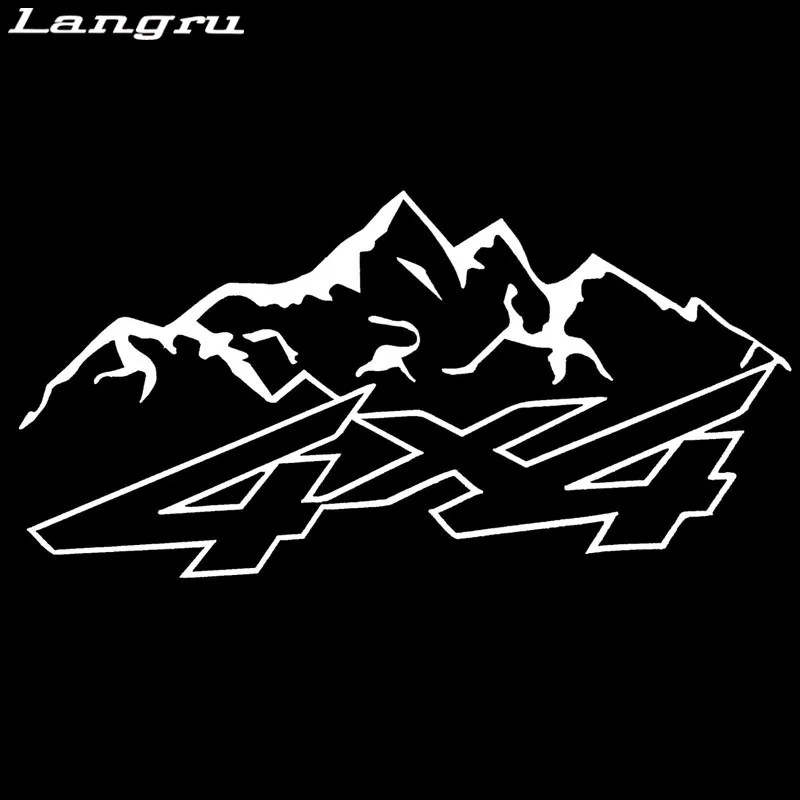Langru новый дизайн 4x4 Гора внедорожник модные виниловые наклейки мотоцикл