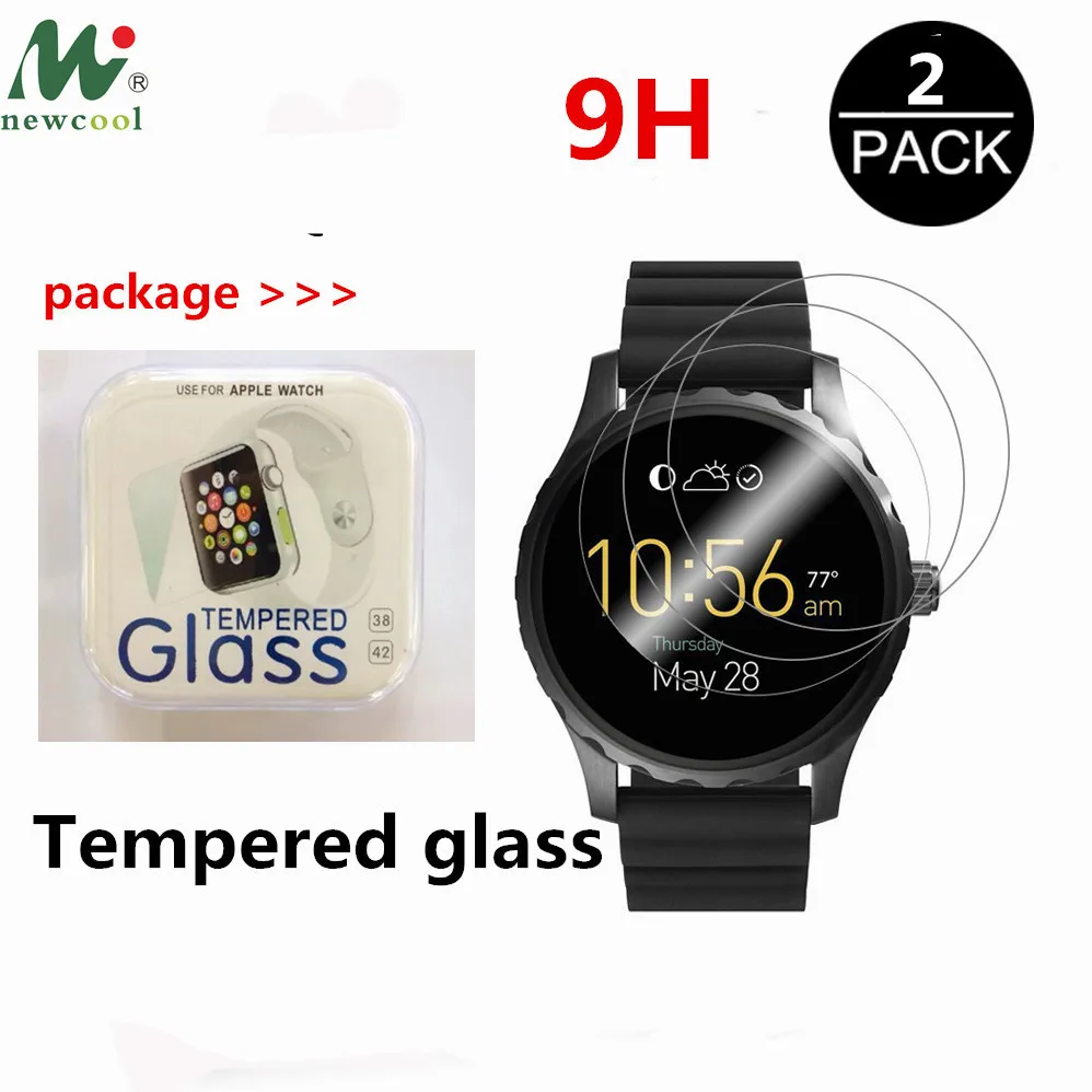 

Закаленное стекло для защиты экрана Fossil Q Venture HR gen 3, Защитная пленка для Fossil Q Explorist gen3 HR, Защитная пленка с контролем