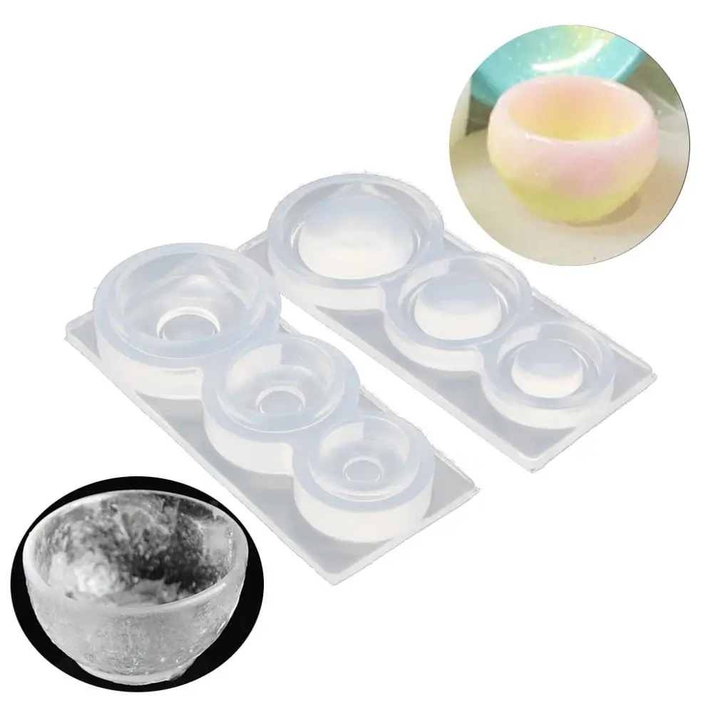 

Cute Mini Bowl Silicone Resin Molds Earrings Pendant Necklace Jewelry Mold Tools 6.2 x 2.6 cm
