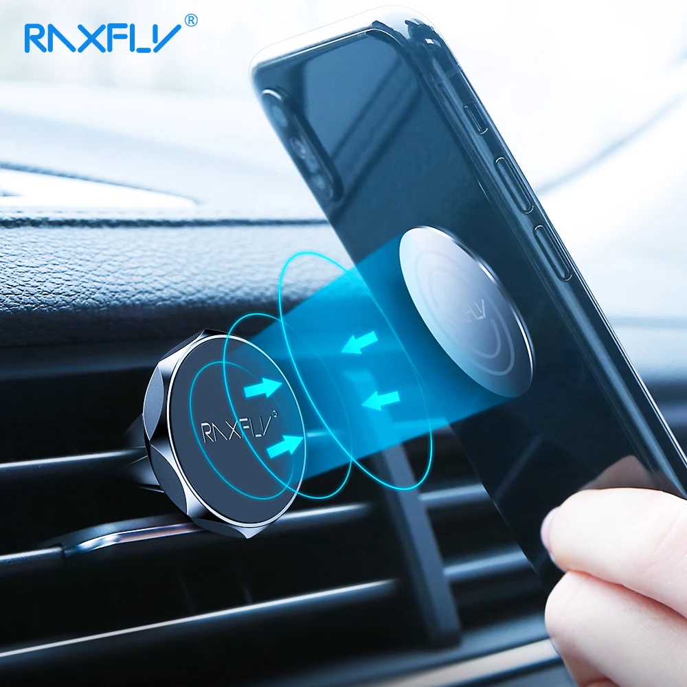 Автомобильный держатель для телефона Raxfly магнитный автомобильный подставка