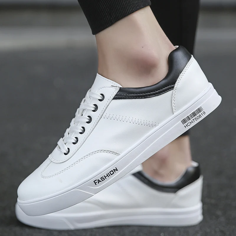 2018 summer new small white shoes Korean version of trend men's casual students' breathable moisture men 5 | Обувь