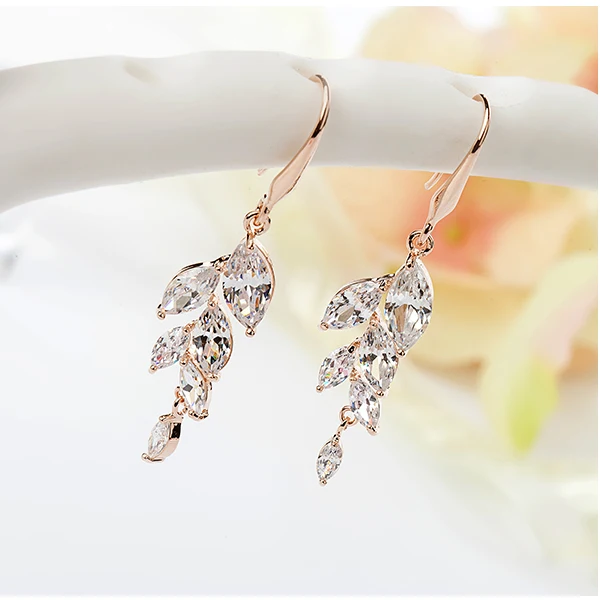 2019 New Gold Crystal Earrings Ear Cuffs For Women Pendientes mujer moda Boucles D'oreilles Oorbellen brinco Jewelry | Украшения и