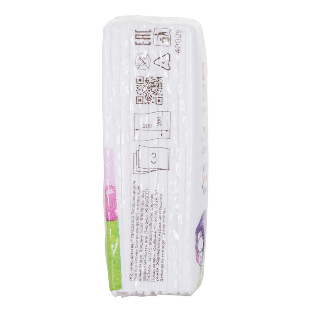 Платочки МИР ДЕТСТВА бумажные детские 10 шт.|Влажные салфетки| |