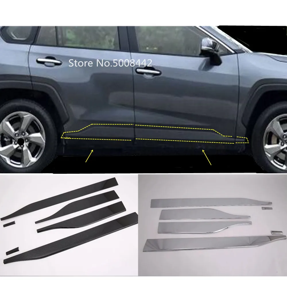 Стайлинг автомобиля крышка бампер отделка кузова молдинг на боковые двери