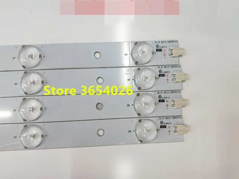 4 шт./лот светодиодный осветитель с подсветкой для changhong 32 дюйма 32560 31 5 2K13 32PCS-C1 32PCS-C2