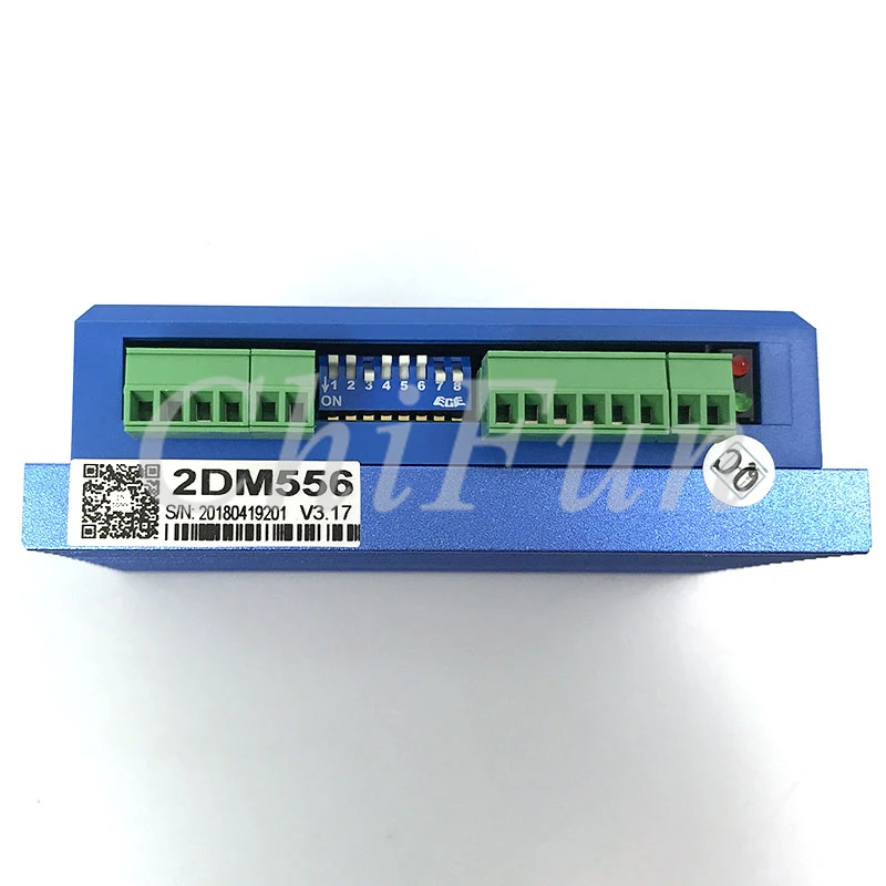Бесплатная доставка двухфазный Драйвер шагового двигателя JMC 2DM556 NEMA23 32 бит DSP DC36V