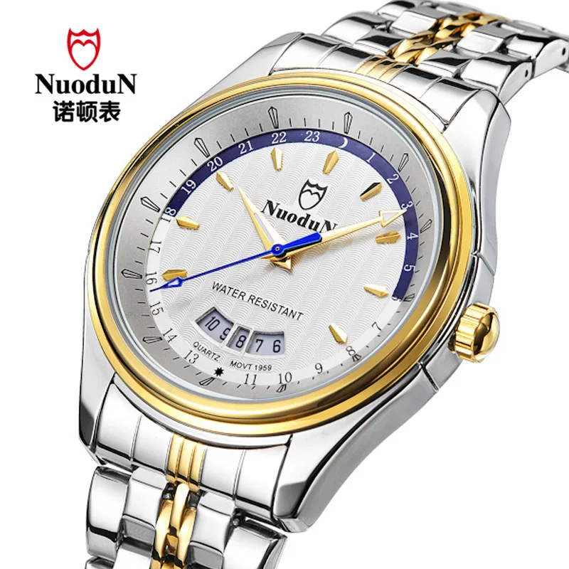 Часы наручные мужские кварцевые водонепроницаемые из стали с датой|male male|male brand
