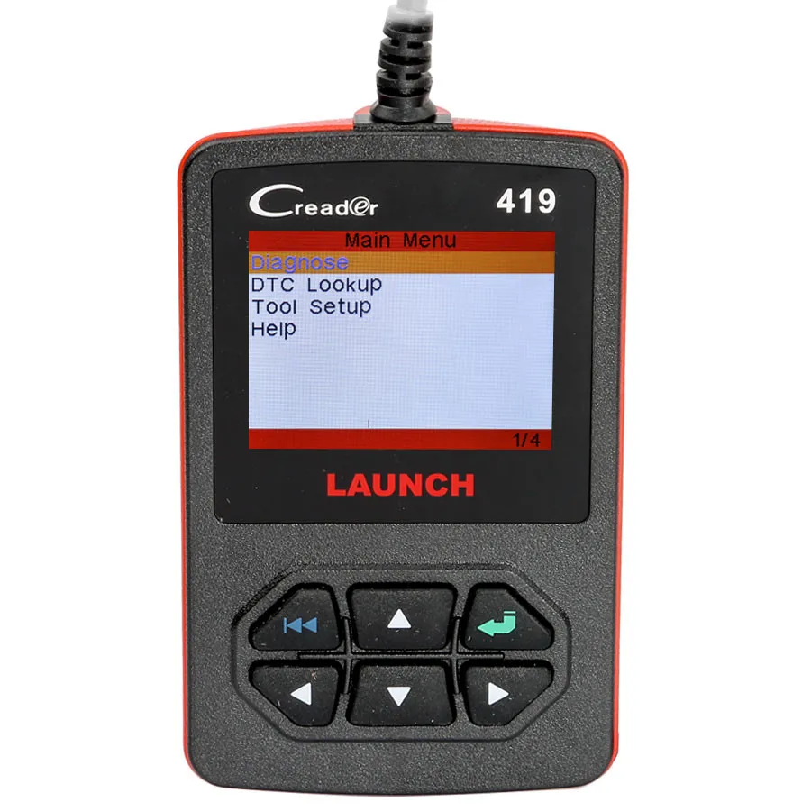 Launch CReader 419 OBD2 считыватель кодов eobd сканер с конкретного производителя DTCs