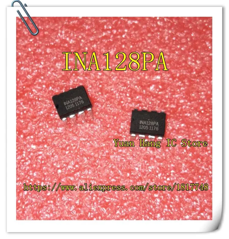 

Free Shipping 10PCS/LOT INA128PA INA128P IN128 DIP-8