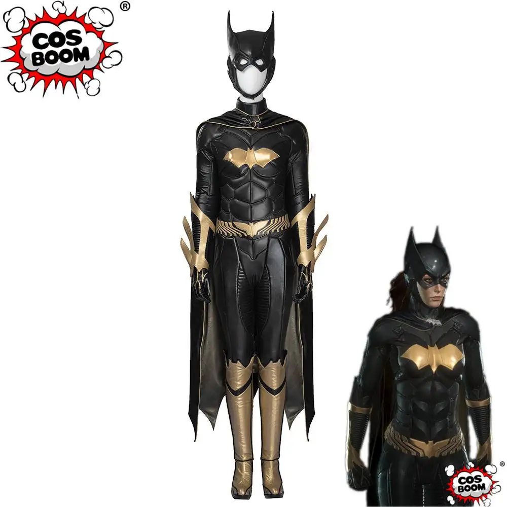 Костюм COSBOOM Batgirl Бэтмен: рыцарь Аркама Бэтгерл карнавальный костюм для взрослых