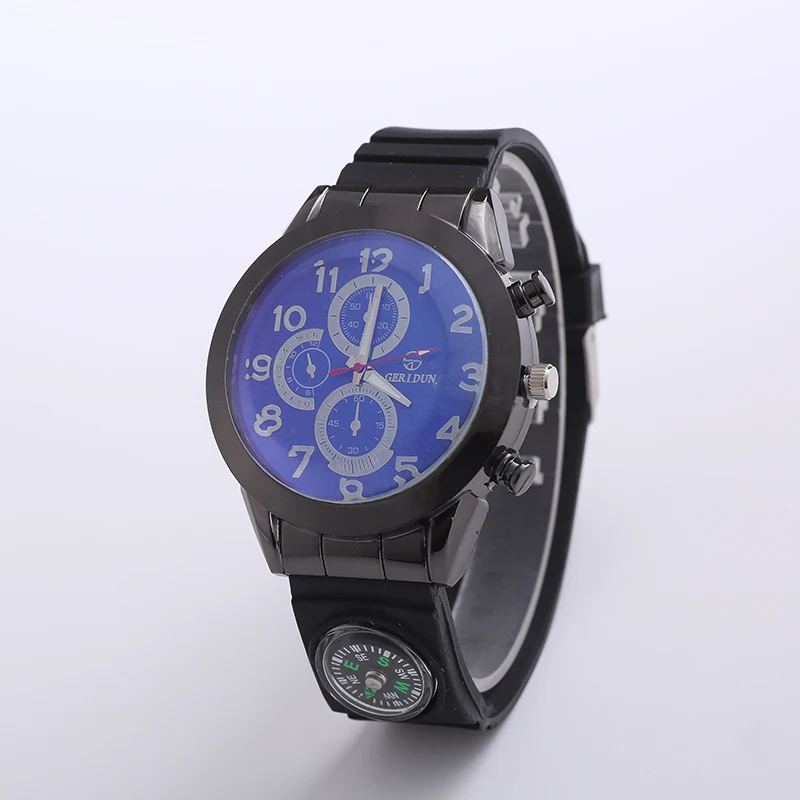 Прямая поставка 2017 Топ бренд роскошные армейские силиконовые деловые кварцевые
