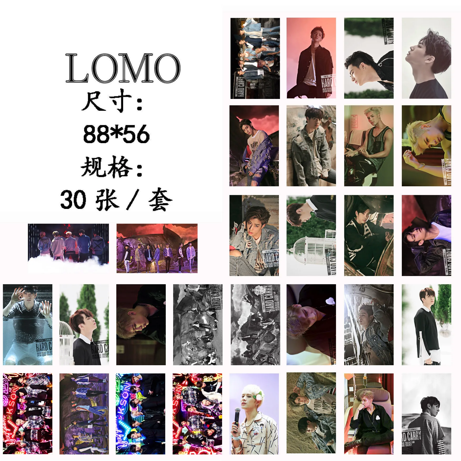 [MYKPOP]GOT7 жесткие карточки LOMO 03 бумажная Фотокарточка HD SA18030301 | Игрушки и хобби