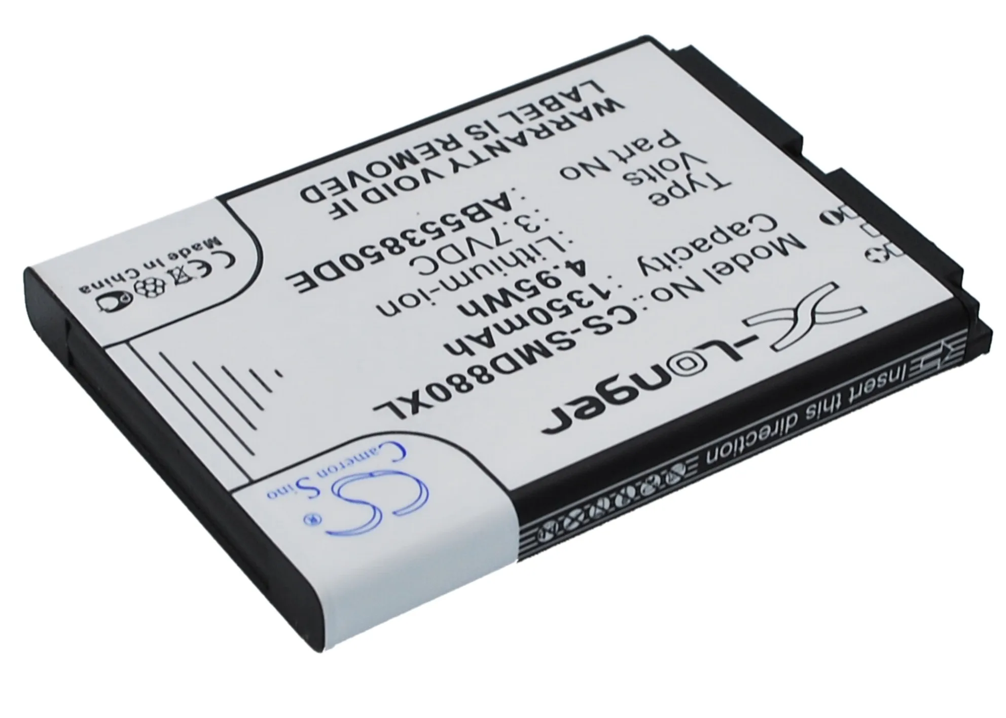 Обновленная батарея 1350 мАч AB553850DC AB553850DE для Samsung B5702C B5712C D880 D880i D888 D988 I608 W599 W619