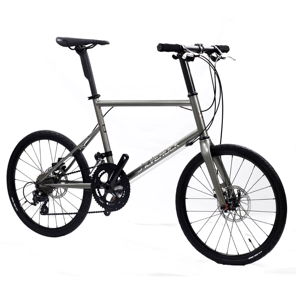 Silverock хром Minivelo велосипед 20 &quot1 1/8&quot 451 с APEX Crank 105 Задний переключатель 22