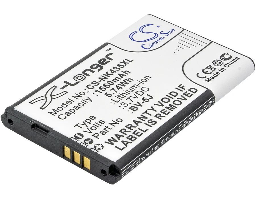BV 5J аккумулятора Cameron Sino 1550mAh для Nokia/Microsoft Lumia 435 532|cameron sino|battery for nokiabattery |
