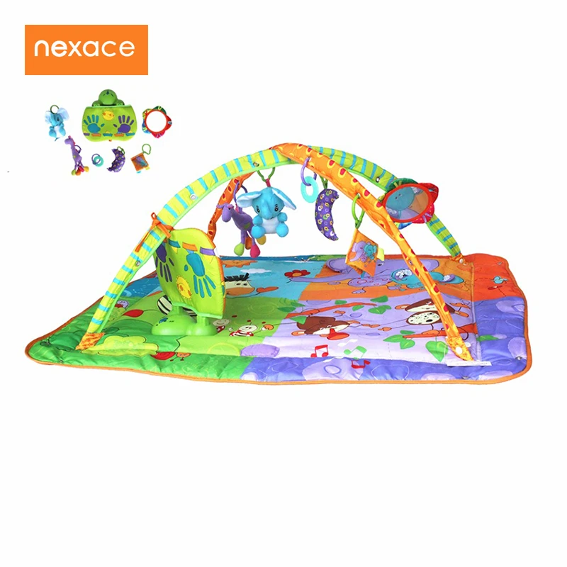 Детский напольный коврик музыкальный развивающий гимнастический для 2 10