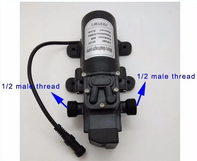 

E0161 low pressure water pump 12v