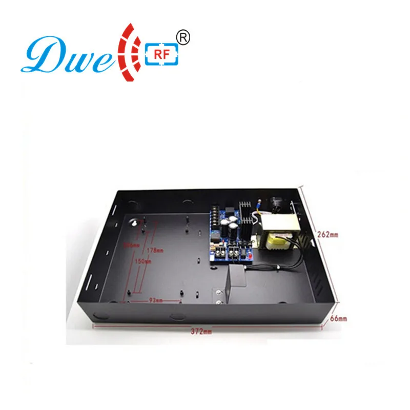 DWE CC RF контроля доступа комплекты 220V 12V 5A металлический блок питания с UPS positiion для контроля доступа по отпечаткам;