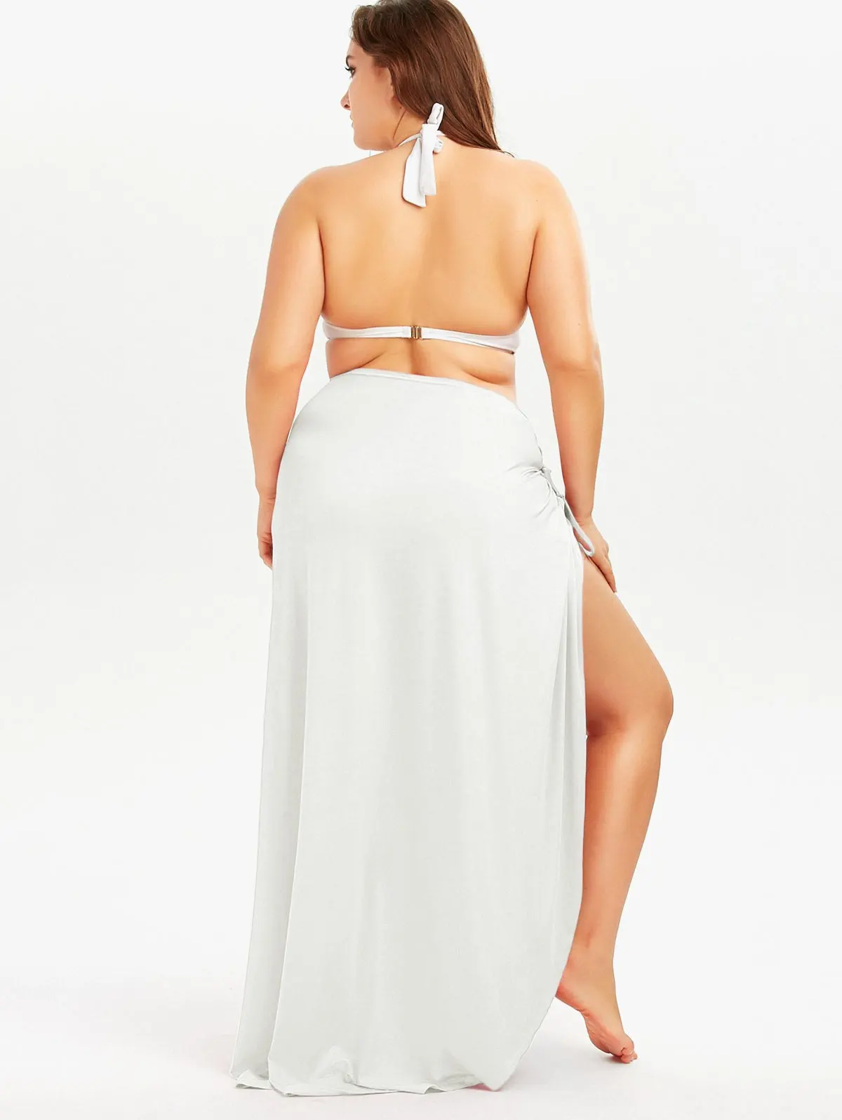 Пляжное платье, женский пляжный свободный купальник, Cubierta, Плайя, VTDEX Robe De Plage, пляжная одежда размера плюс, 5XL