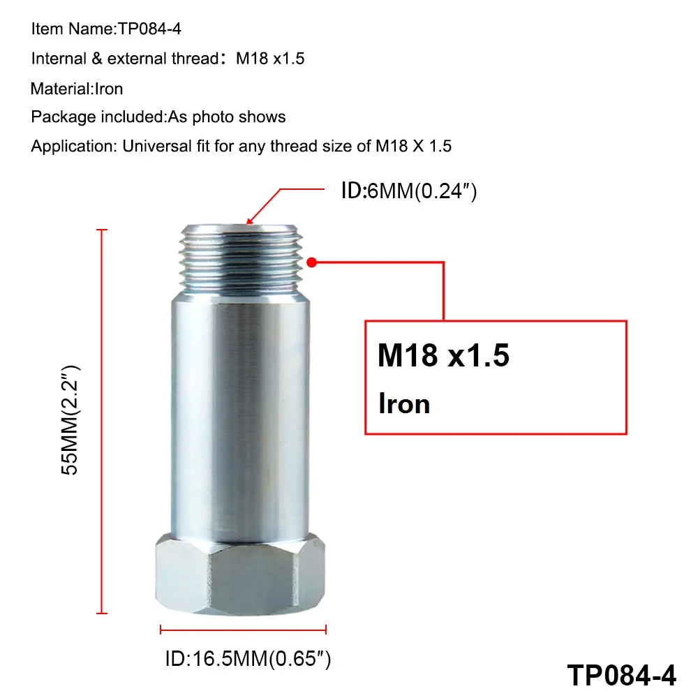Кислородный O2 фиксатор для датчика расширитель расширение Header прямой 0/90