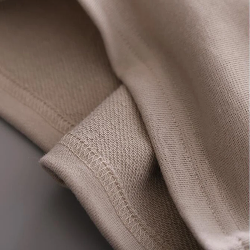 

SEDUTMO Autumn Cropped Hoodies Women Sweatshirt Cotton Oversize Harajuku Streetwear Winter Black Short Womens Clothing ED415