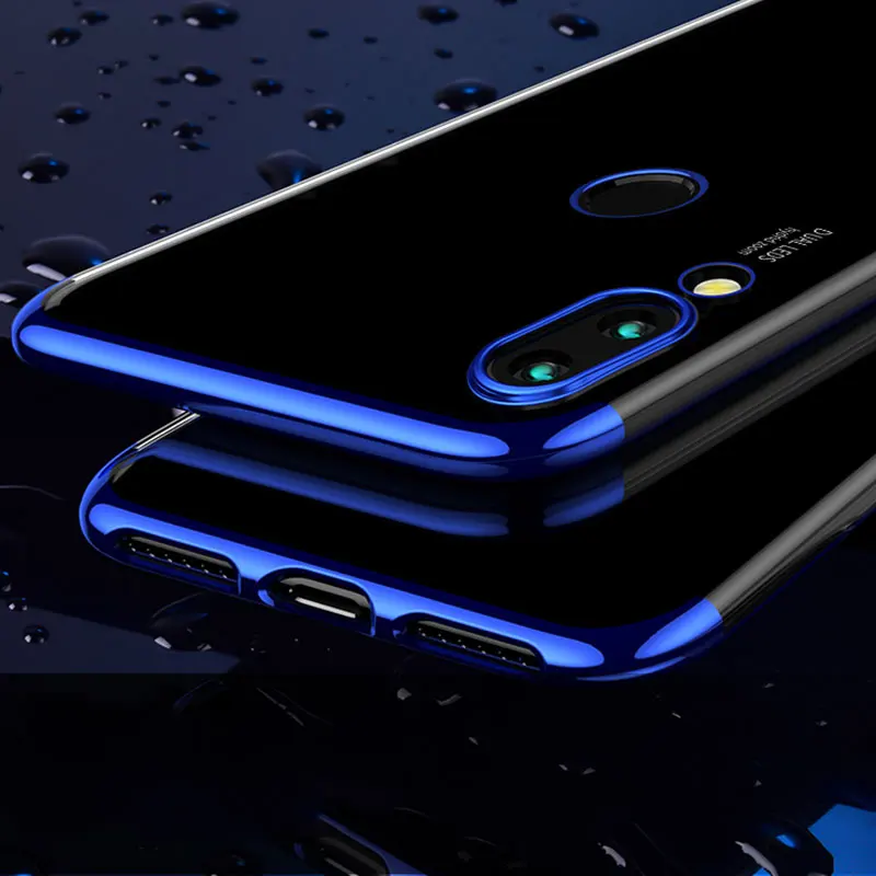 Роскошный силиконовый мягкий чехол для Huawei Y5 2019 Y6 Y7 Y9 Y52019 AMN-LX9 AMN-LX2 AMN-LX1 TPU задняя