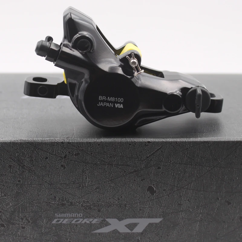Shimano горные велосипеды DEORE XT тормозной суппорт BR-M8100 с G03A J04C колодки Гидравлический дисковый тормоз XT M8100 суппорт