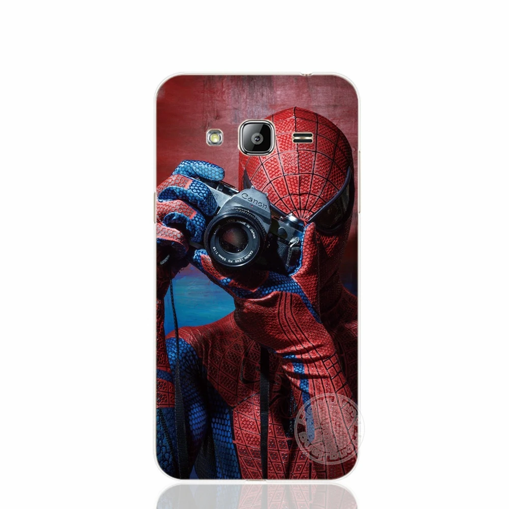 HAMEINUO Человек-паук чехол для телефона для samsung Galaxy J1 J2 J3 J5 J7 MINI ACE prime