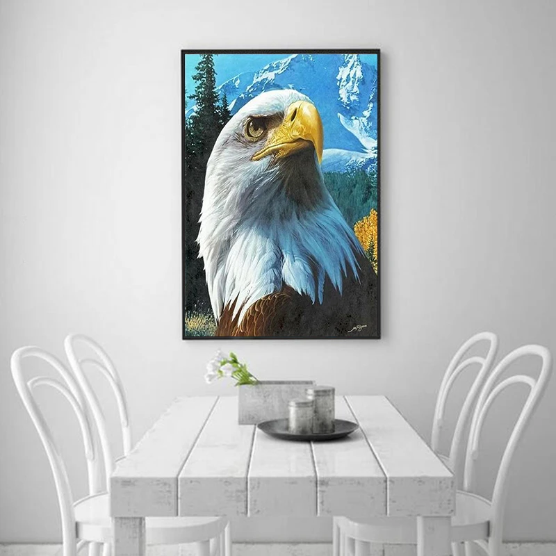 Орел алмазная живопись полный животное вышивка 5D горный хрусталь крестиком