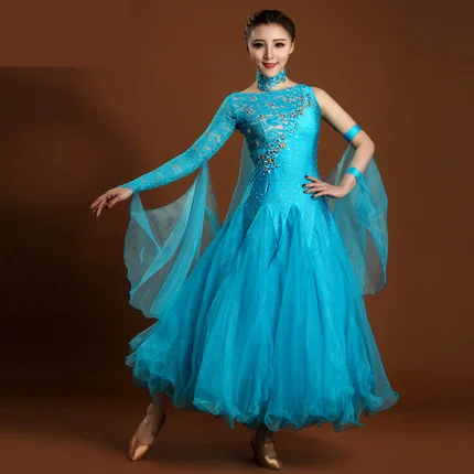 Платья для бальных танцев стандартные юбки 7 цветов сексуальный сценический