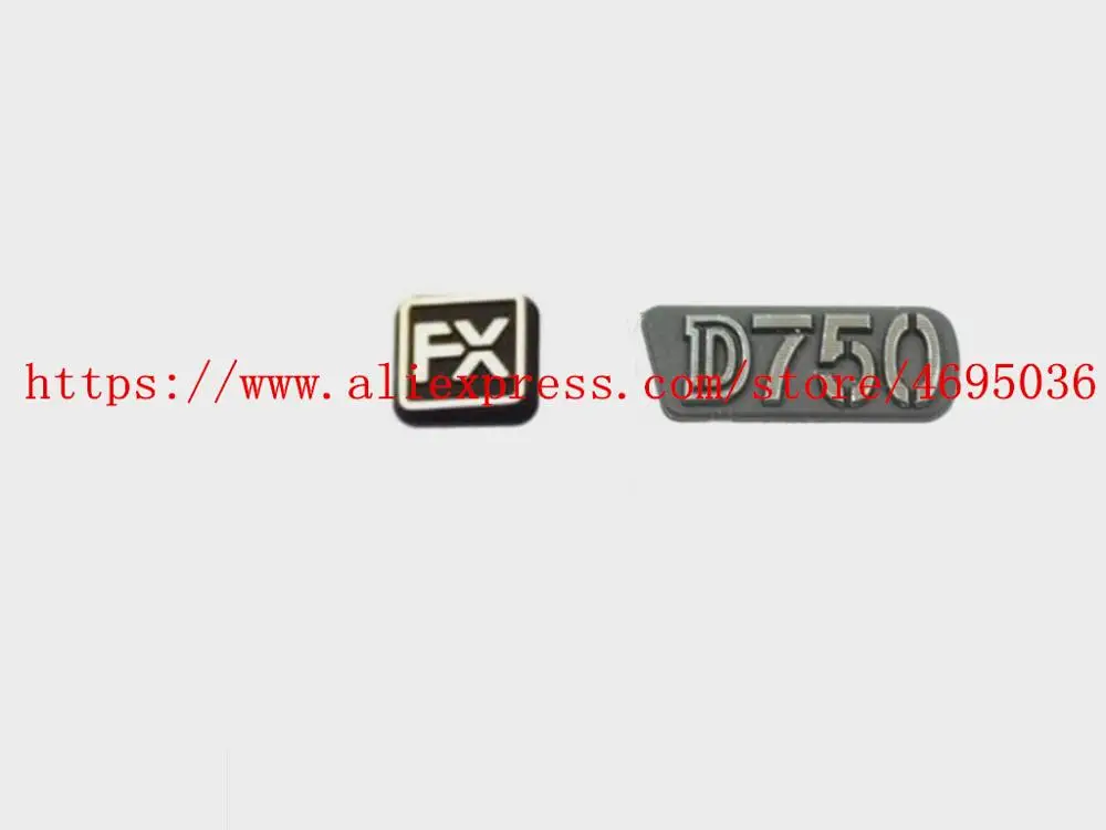 Новинка Оригинальная передняя пластина с логотипом FX для Nikon D750 крепление