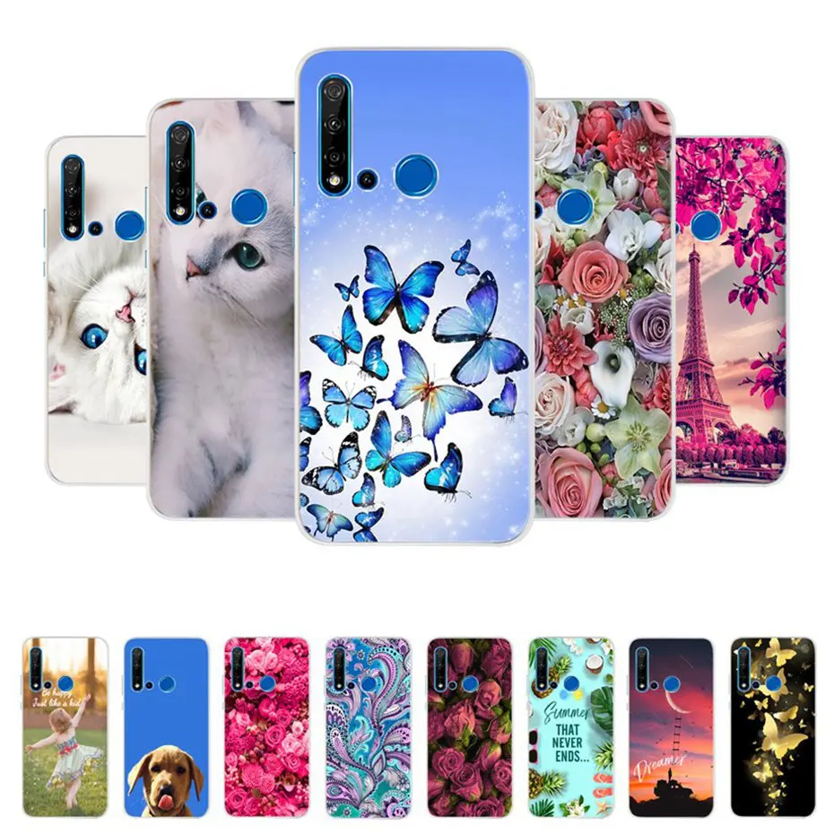 Чехол для телефона Huawei P20 lite 2019 мягкий силиконовый чехол из ТПУ GLK LX1 LX2 LX3