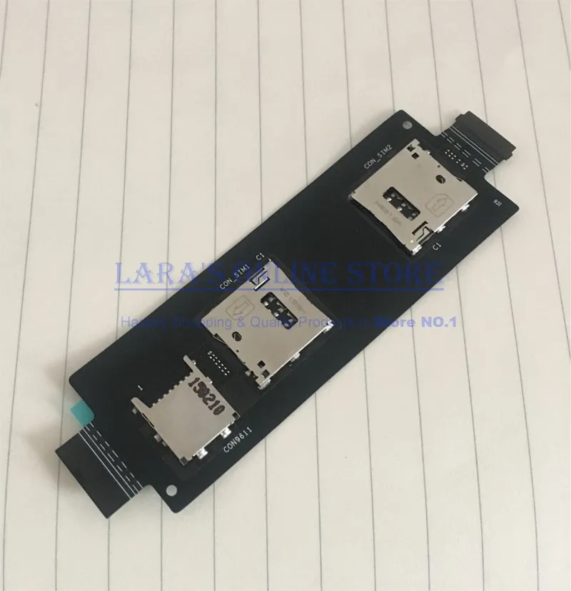 

Оригинальное устройство для чтения карт с двумя SIM-картами и Micro SD разъемом гибкий кабель для ASUS ZenFone 2 5,5 дюйма ZE551ML ZE550ML