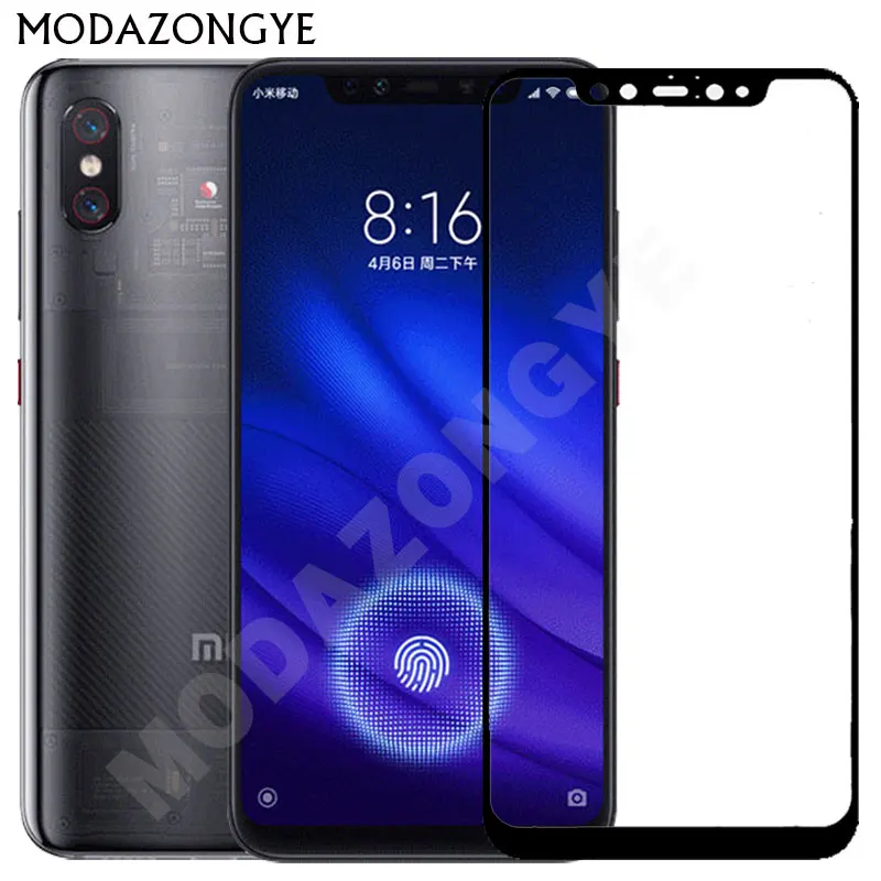 Закаленное стекло для Xiaomi Mi 8 Pro защита экрана полноразмерная стеклянная пленка Mi8