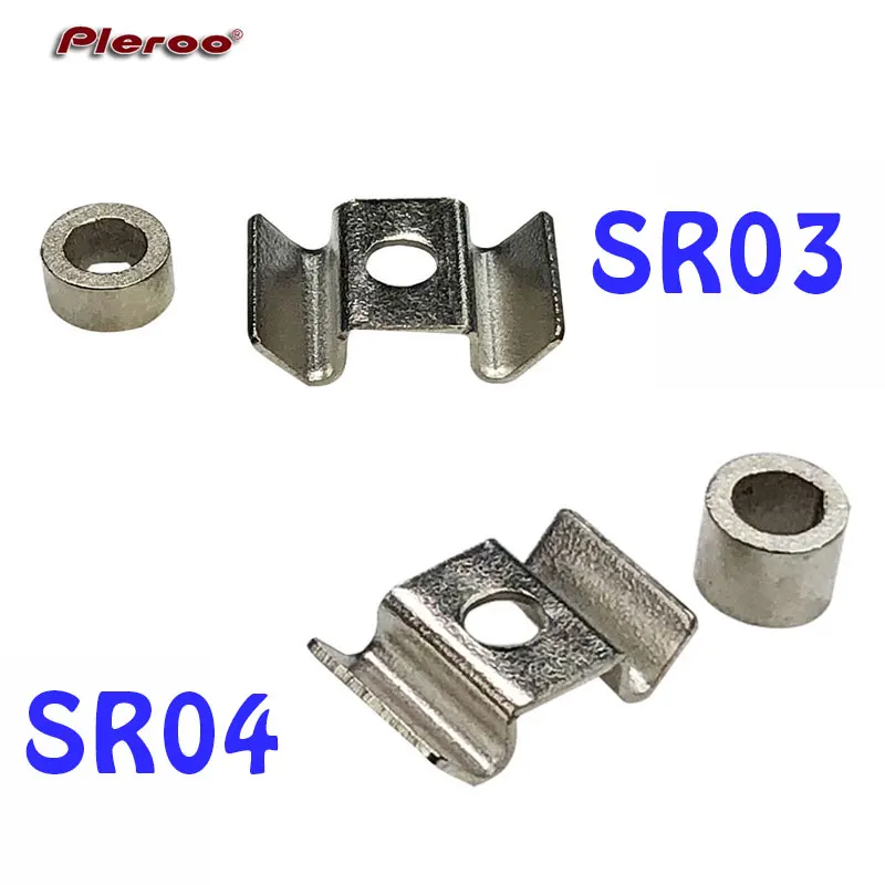 

SR03 SR04 guitar parts One set guitar string retainer Alloy guitar string tree chrome color high/low per set