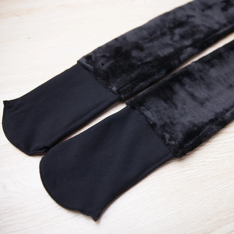 Детская зимняя теплая плотная танцевальная одежда для девочек белый черный|tights