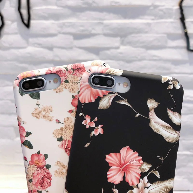 Защитные Чехлы CAPAME для iPhone 6 6S 7 8 Plus жесткие чехлы полное покрытие 5S se 6X7 чехол с