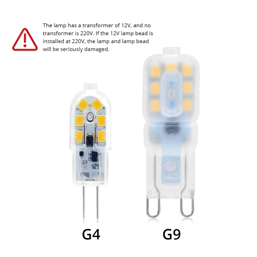 Мини G4 G9 светодиодный лампочки с ампулой светильник DC12V AC 220V 110V кукурузный s 3W 5W 12/14