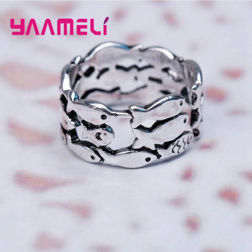 Женские многослойные кольца из серебра 925 пробы с изменяемым размером|Кольца| |