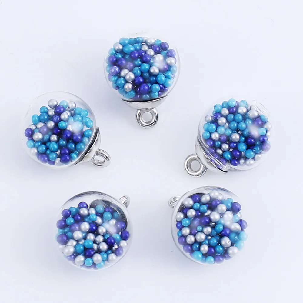 DoreenBeads самодельные результаты защелки для кулон Стекло Шарм Прозрачный