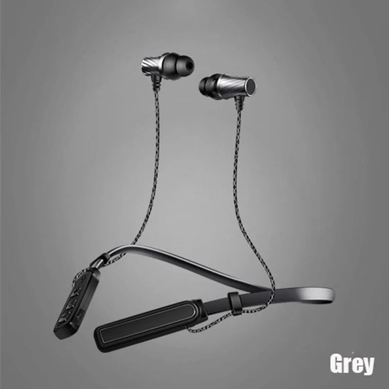 HJCF Bluetooth наушники стерео Спорт Беспроводной с шейным гарнитуры Auriculares для