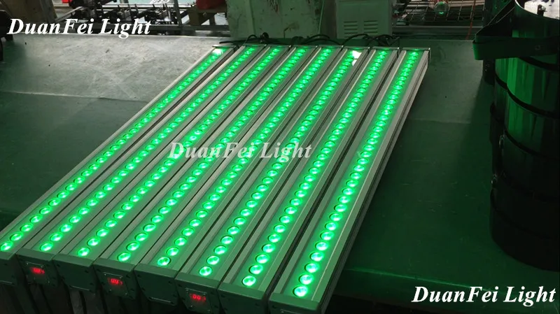 Уличная Светодиодная панель 36x3 Вт 3 в 1 настенный светильник Rgb Dmx IP65 24 шт. | Лампы и