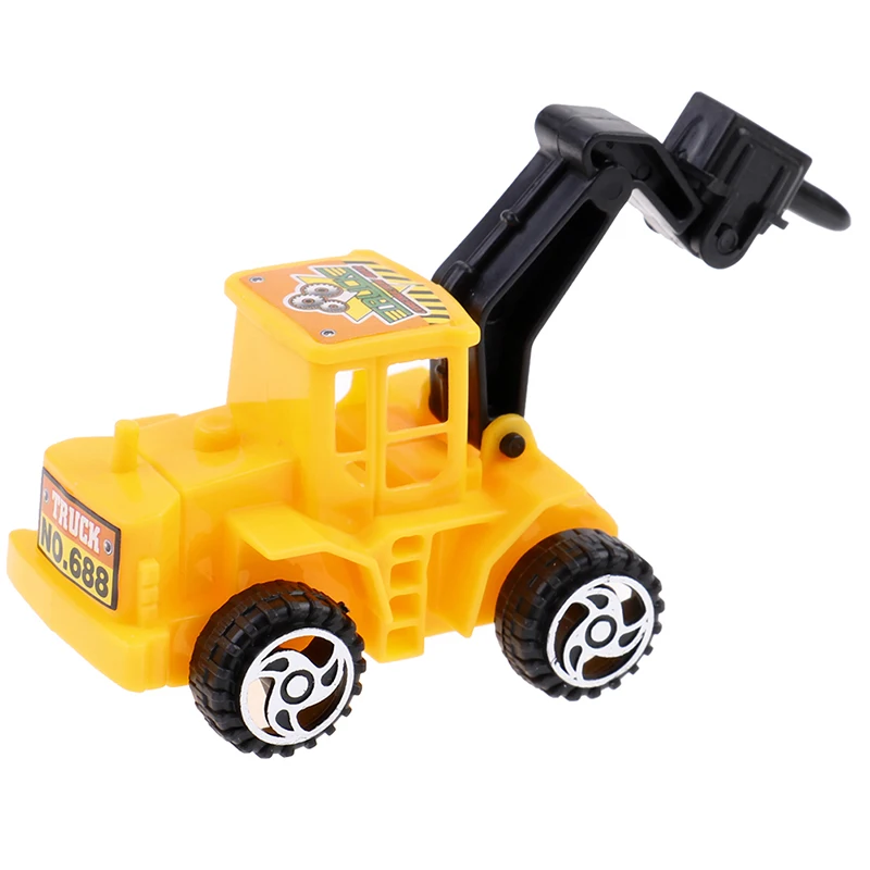 

6PCS Engineering Vehicle Model Cake Decoration Kids Boy Birthday Gift Mini Car Cake Topper DIY Decoration