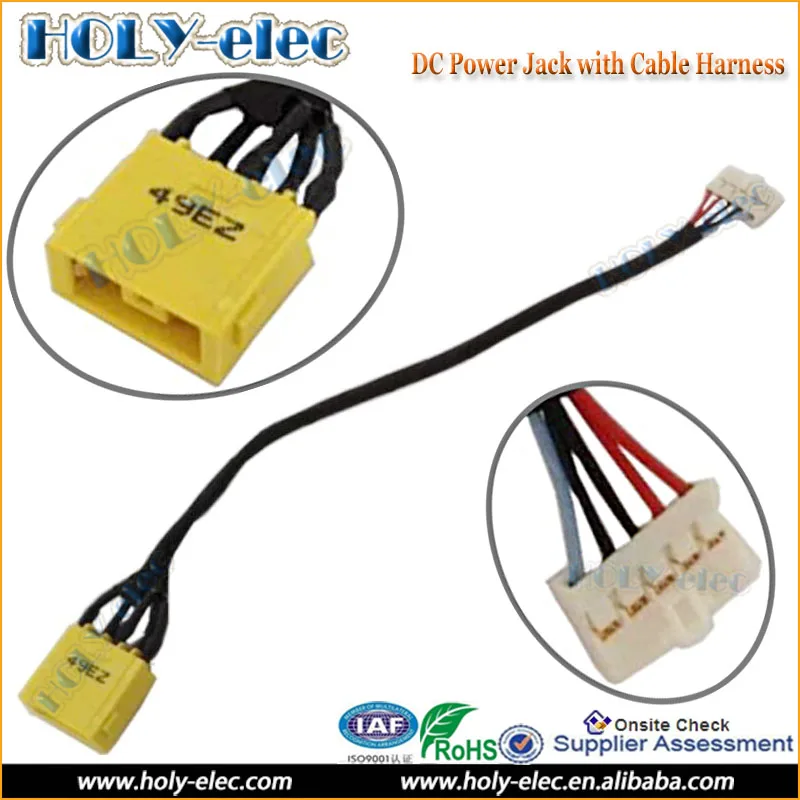 TestedNew Ноутбук Сила DC Jack кабель разъем провода жгута проводов для Lenovo Flex 14 15 15d с