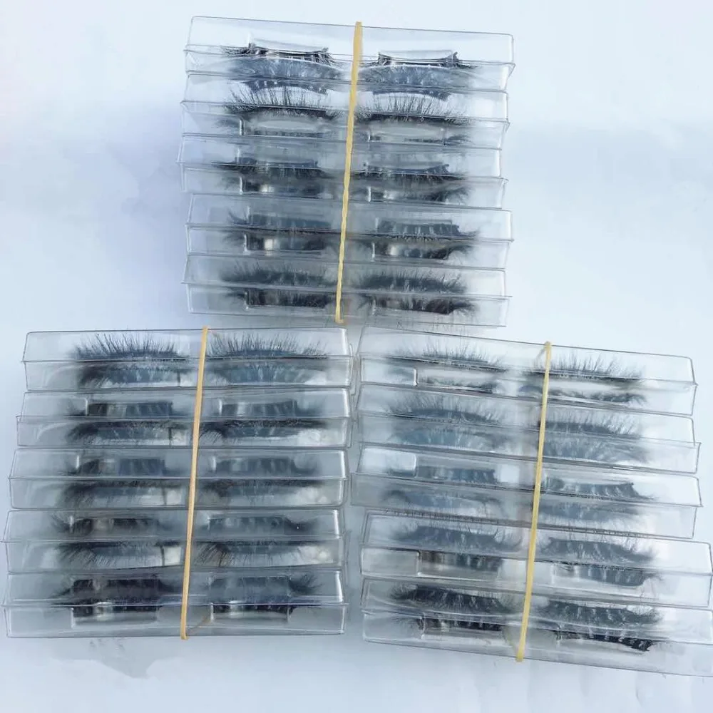 Morwalendi ресницы 30 пар норковые 3D накладные оптом ежедневные многоразовые новые