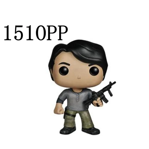 The Walking Dead Рик Гленн Диксон фигурка игрушки кукла - Цвет: opp bag