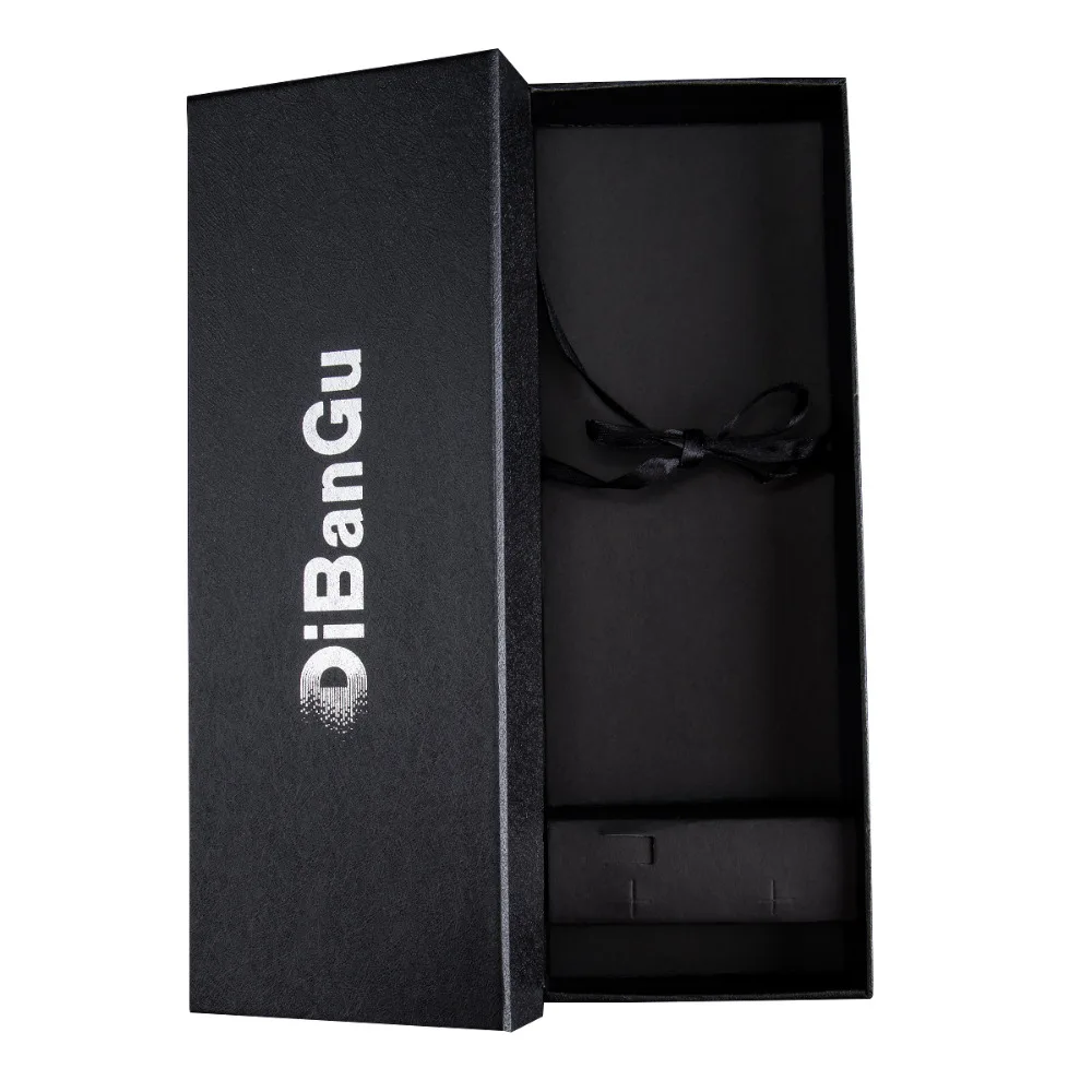 DiBanGu 2018 Новое поступление мужские галстуки черный однотонный галстук шириной 8 5