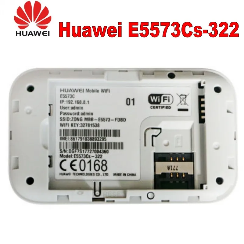 Разблокированный Huawei E5573 E5573cs 322 4G Dongle Lte Wifi роутер Мобильная точка доступа