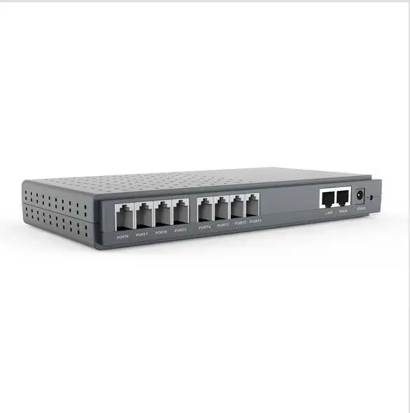 Ip08 1o1s sip voip asterisk АТС готовы небольшой IP с Модули для 1FXO 1FXS порт поддерживает 1 ~ 8 FXO